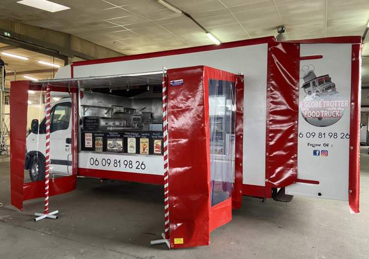 Carrosserie food truck sur mesure Marmande